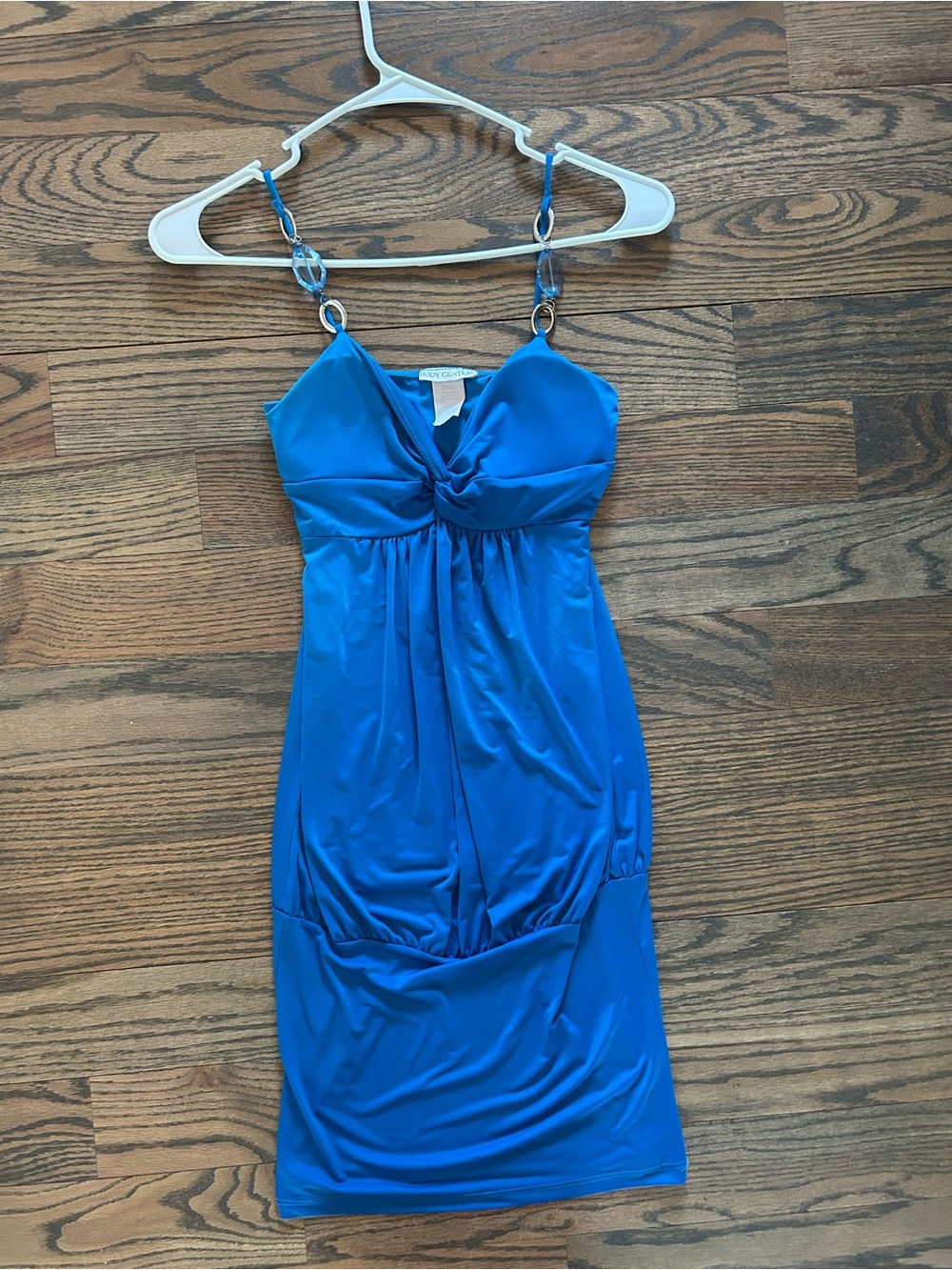 Y2K mini dress with Beaded Straps